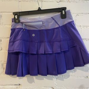 Lululemon Tennis Skirt (purple)